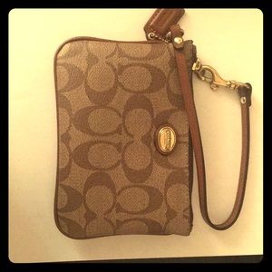 Coach wristlet